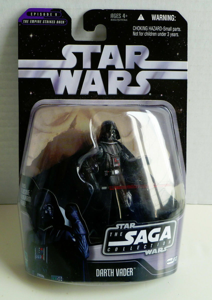 Hasbro Stars Wars The Saga Collection Darth Vader + Hologram Figure