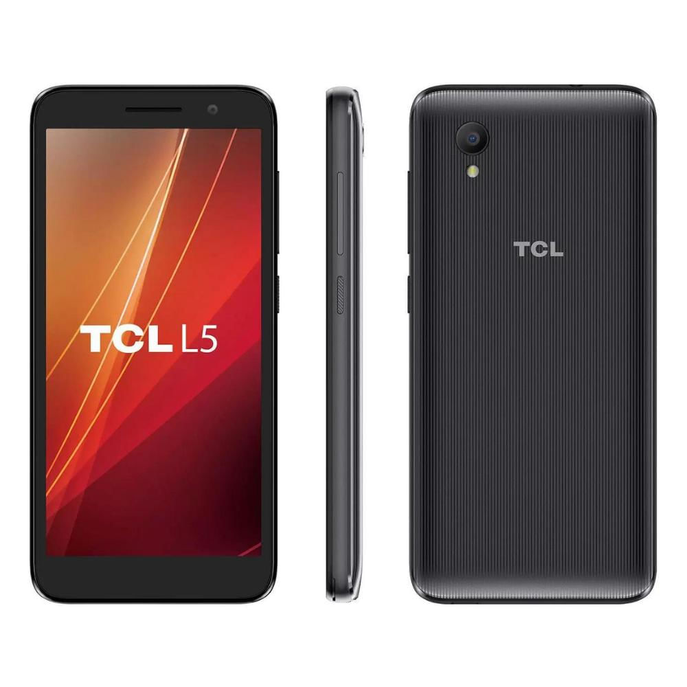 Smartphone TCL L5 16GB 4G Quad Core Tela 5` Câm 8MP Dual Chip Preto