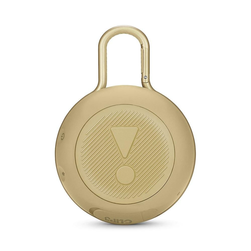 Caixa de Som Bluetooth JBL Clip 3 - Dourado
