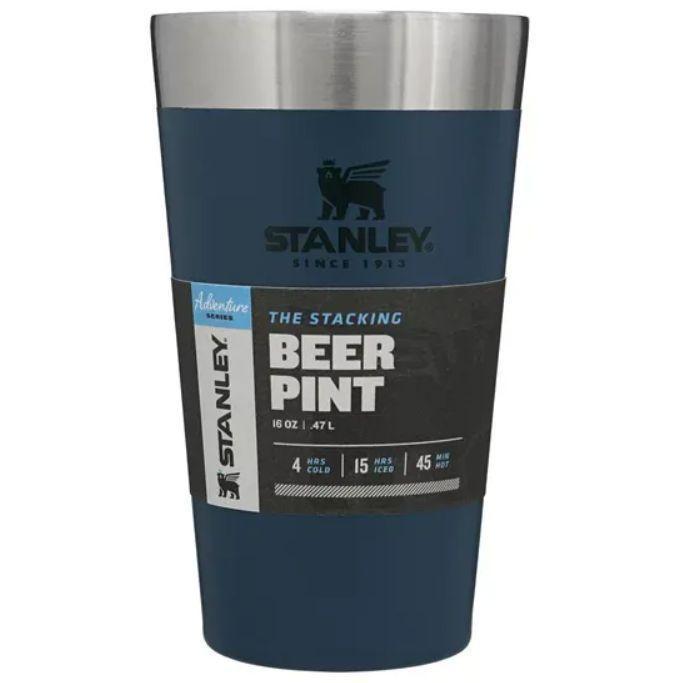 Copo Térmico Cerveja Stanley 473Ml Azul Sem Tampa 08048-00