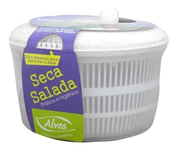 Seca Saladas Legumes Prático Higiênico 4,5 Litros