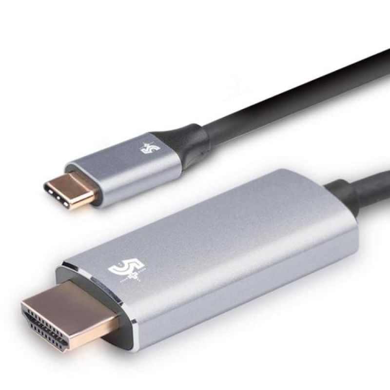 Cabo Adaptador USB-C Para HDMI 4k 60hz - 1.8m 5+
