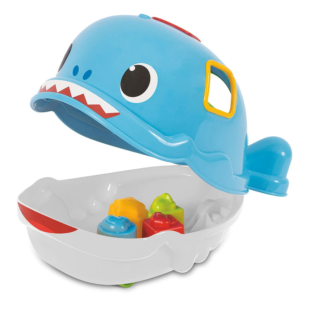 Brinquedo Educativo Bebê Jack Tubarão Mercotoys - Item Sortido UNICA