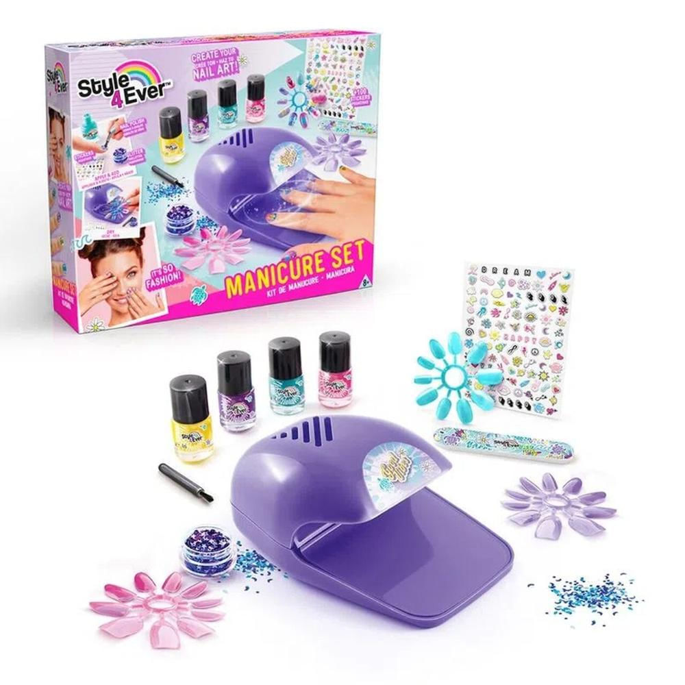Kit Manicure Infantil Estilo Super Fashion - Fun F0110-7