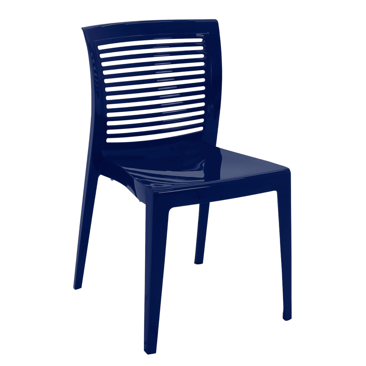 Cadeira Tramontina Victória em Polipropileno Azul Yale