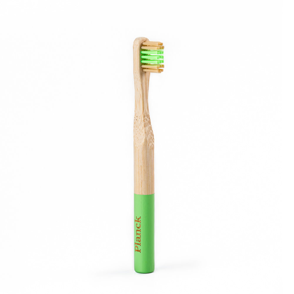 Escova de Dentes Infantil Bambu Verde Planck