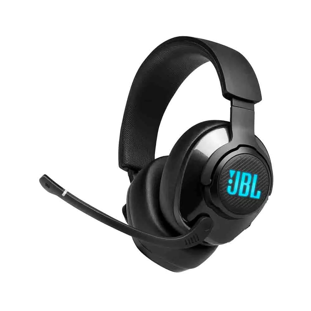 Headphone Gamer JBL Quantum 400 com Microfone Headset Over-Ear Preto UNICA