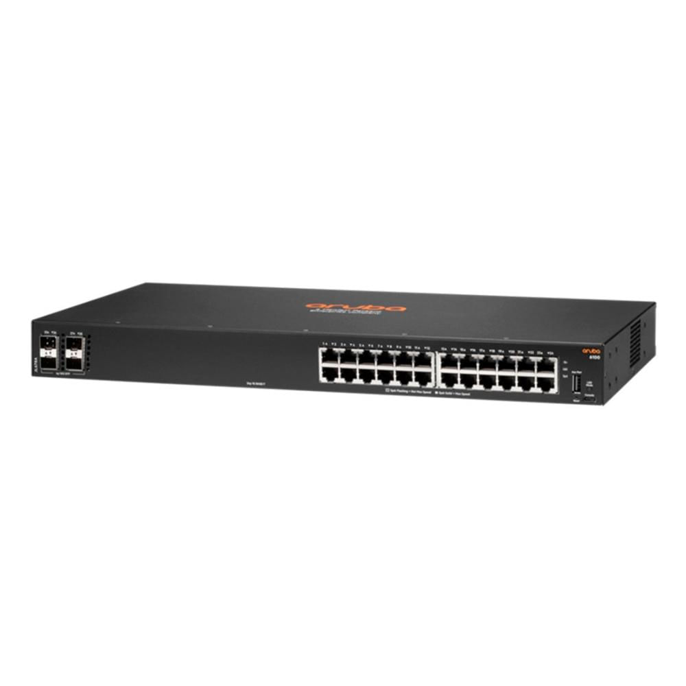 Switch HPE Aruba 6100 24G 4SFP+ - JL678A I