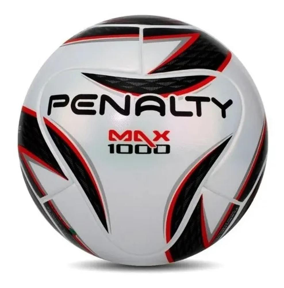 Bola de Futsal Max 1000 Fifa Branco e Preto Penalty - XXII Branco e Preto