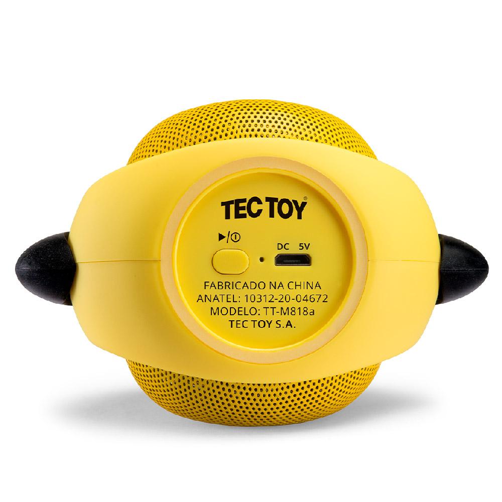 Caixa de Som Bluetooth Sound Toons Lulu Tectoy Amarelo