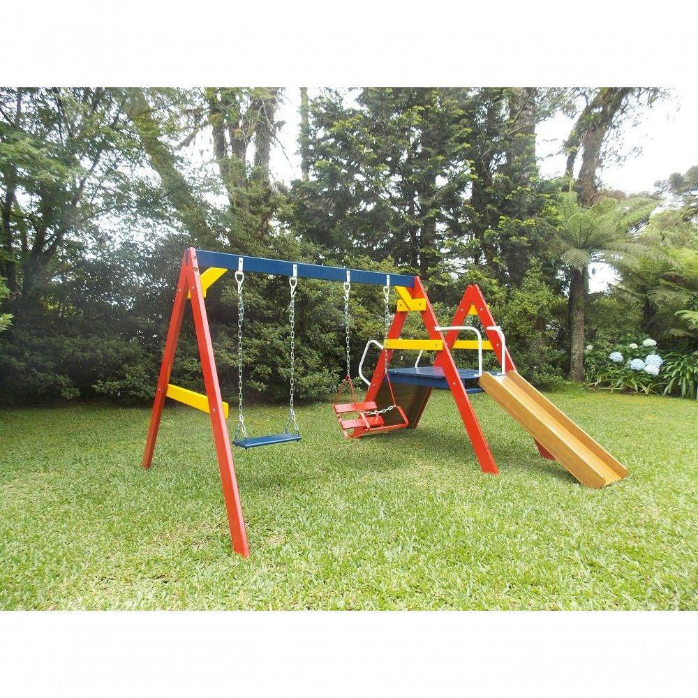 Playground de Madeira Mundo Da Criança