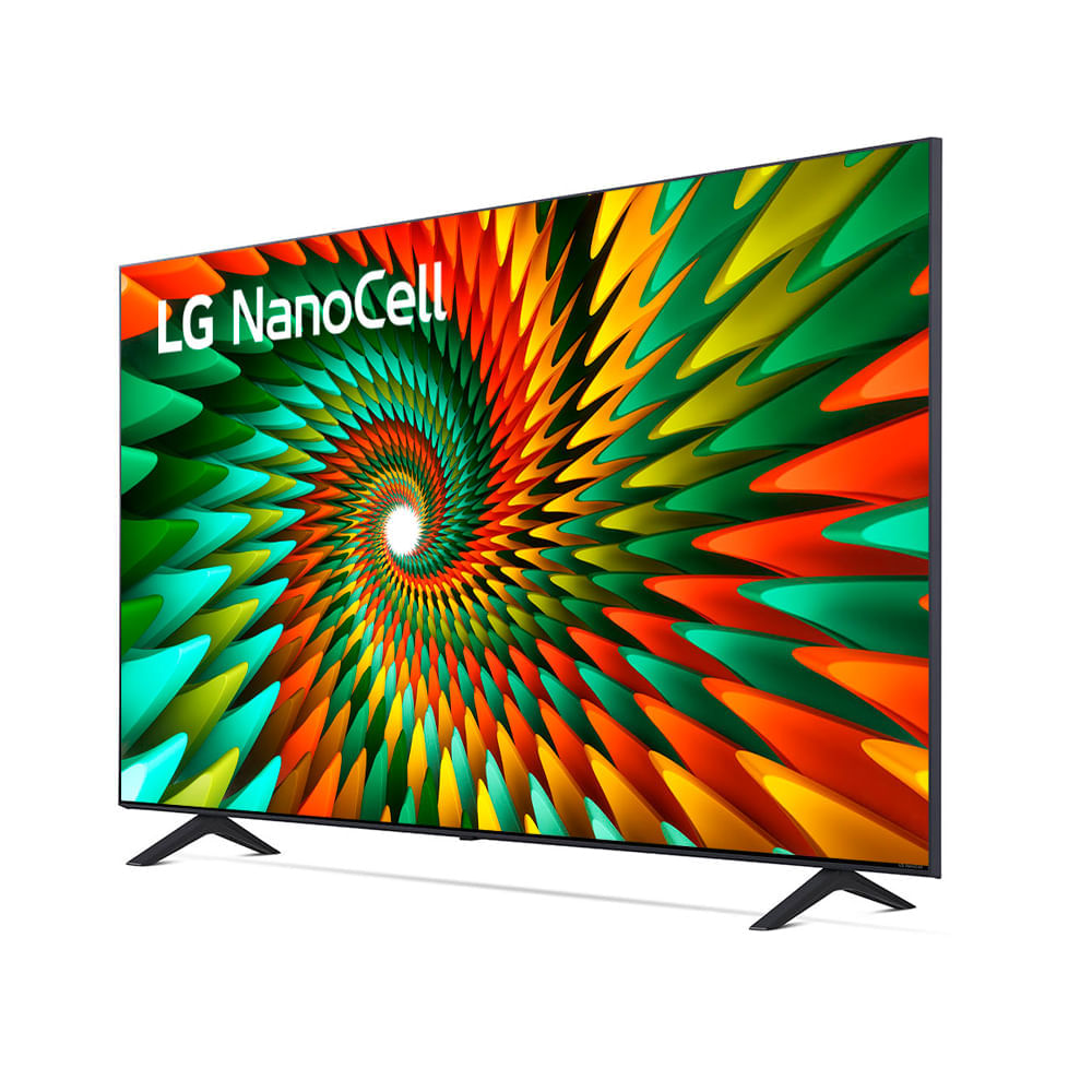 Smart TV LG 65" 4K Ultra HD NanoCell 65NANO77SRA webOS 23 a5 Gen6 HDMI USB Wi-Fi Bluetooth