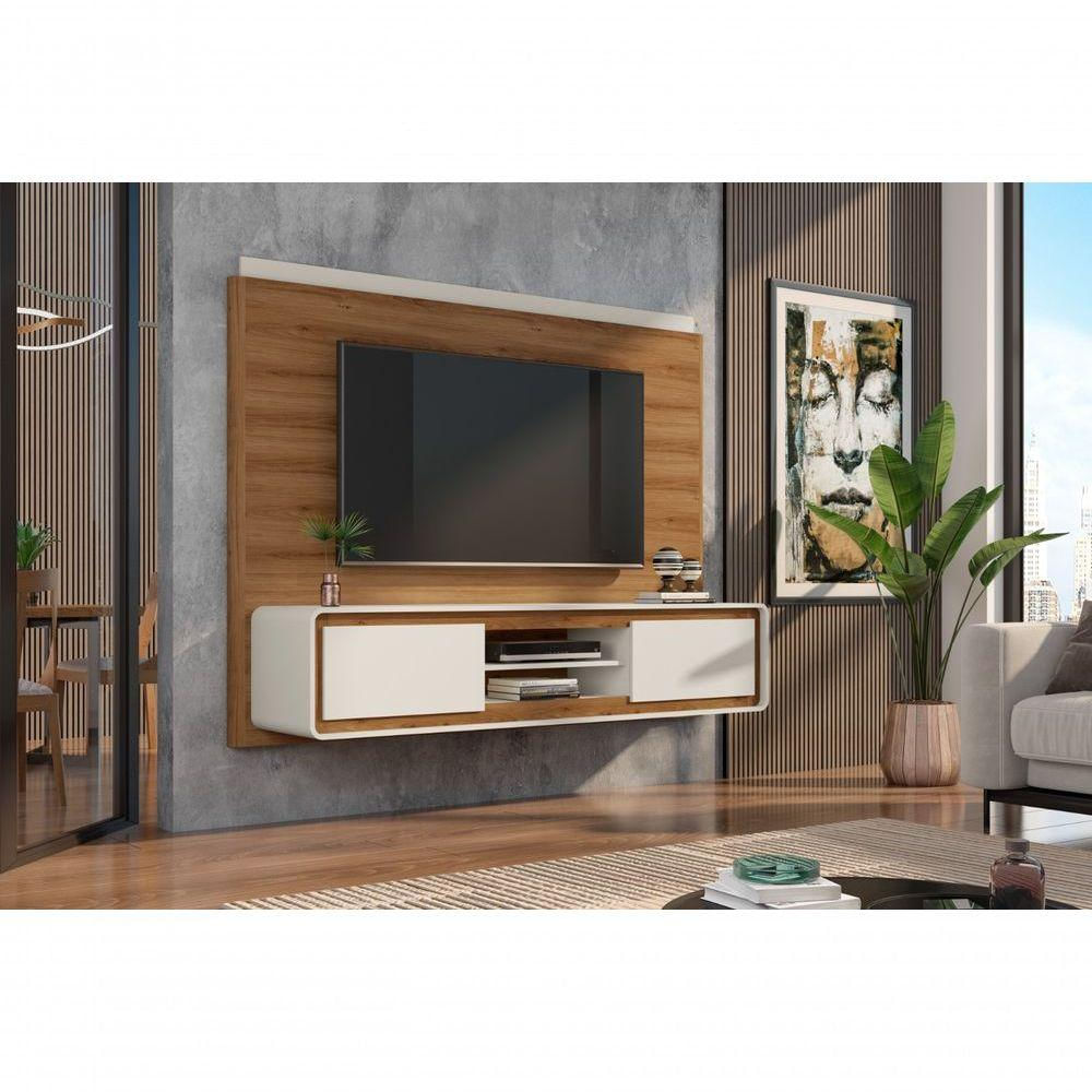 Home Tv Channel 190cm Nature Offwhite