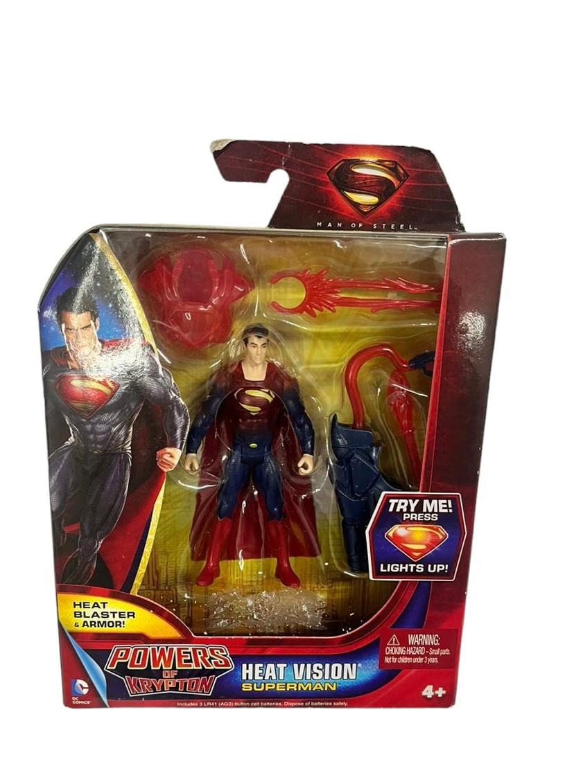 Super Homem Powers of Krypton Heat Vision
