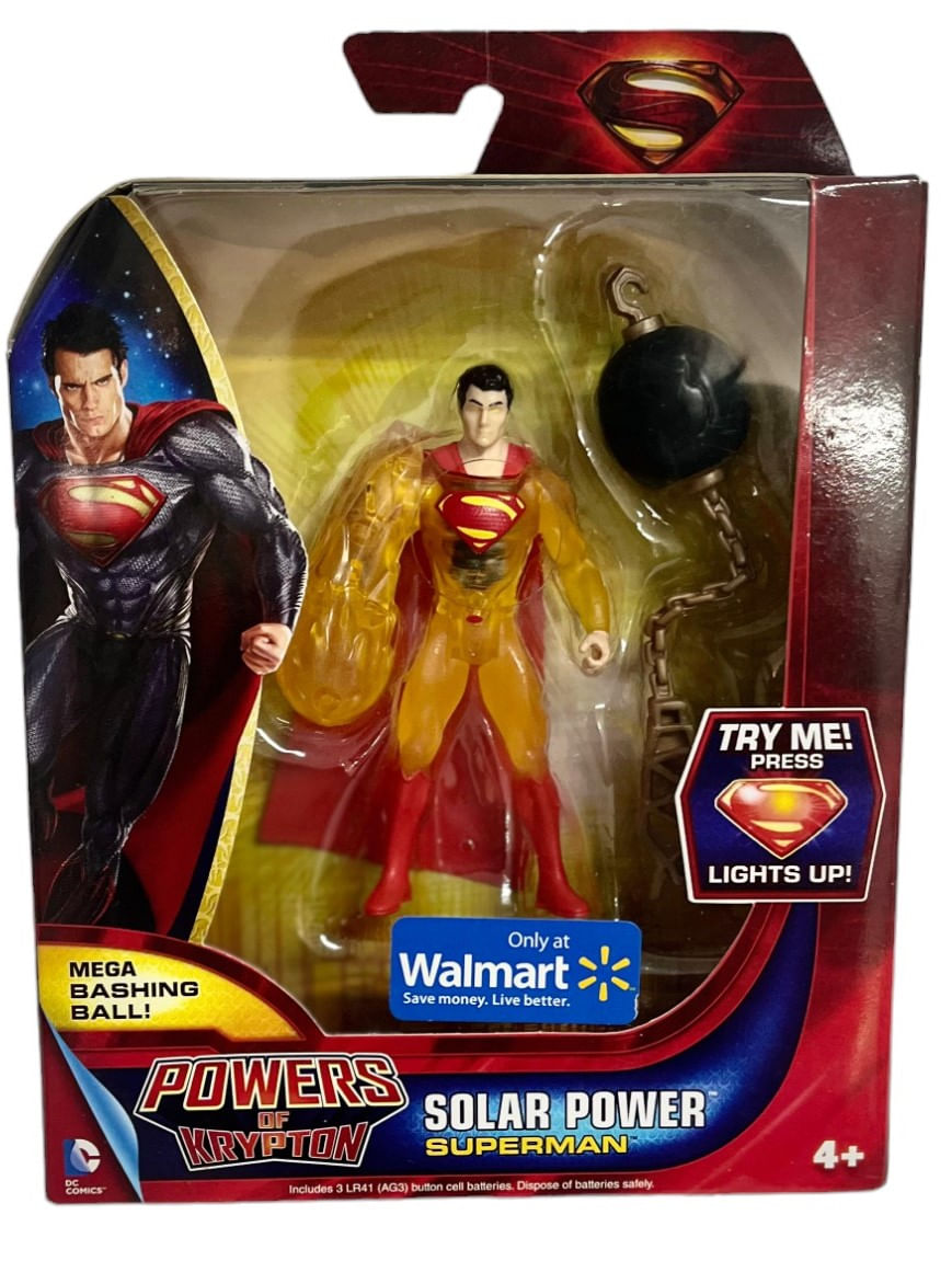 Super Homem Powers of Krypton Solar Power