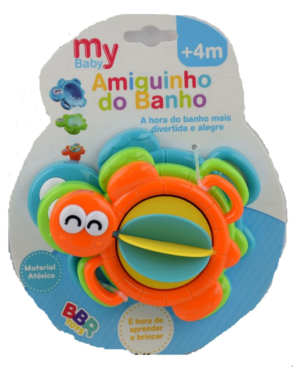 Brinquedo Amiguinho Para Banho Para Bebês  Bbr Toys