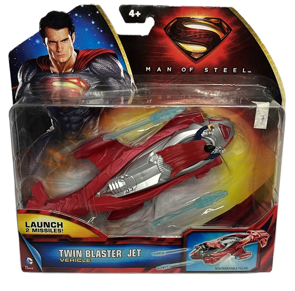 Superman Man of Steel Twin Blaster Jet