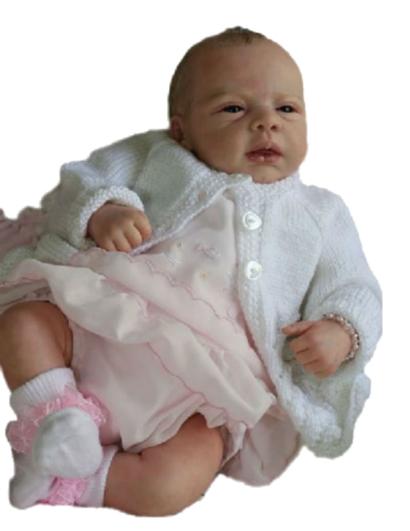 Boneca Bebê Reborn Ana Carolina Autêntica