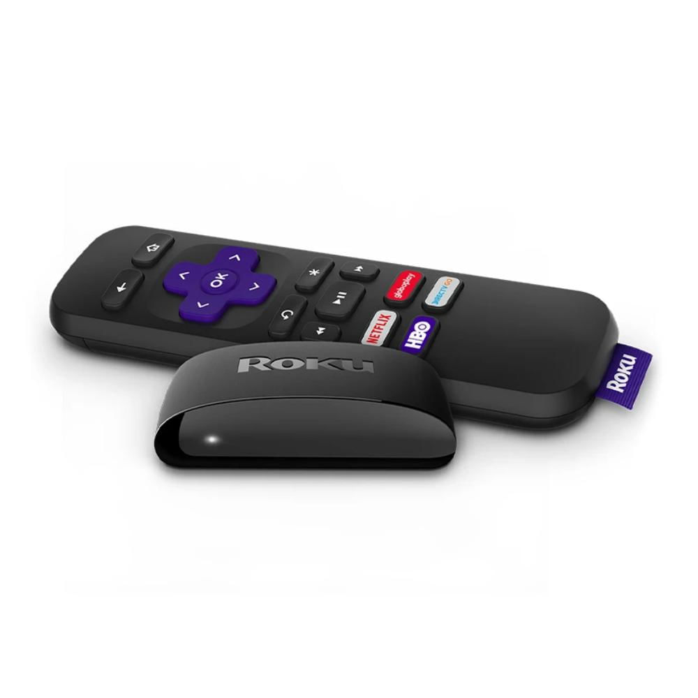 Roku Express - Dispositivo Streaming Player, Full HD, HDMI, Conversor Smart TV, com Controle Remoto - Preto