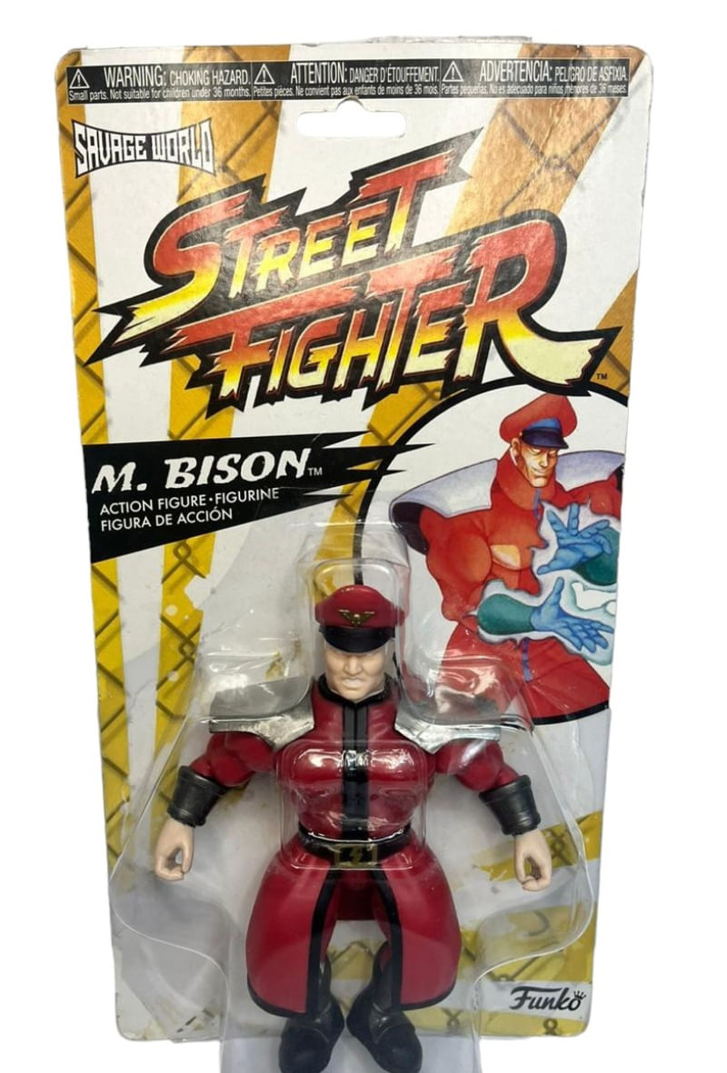 Street Fighter Boneco M.Bison
