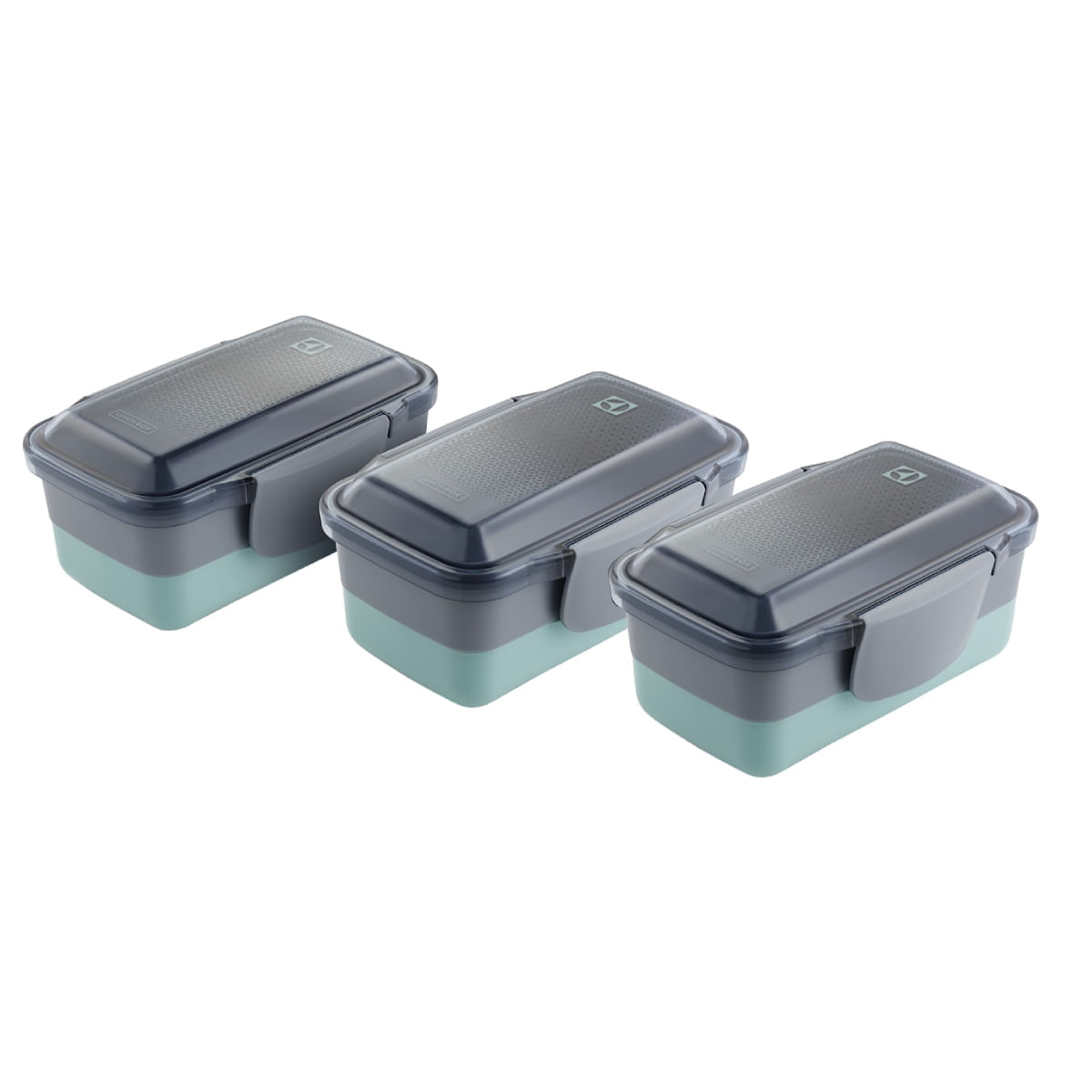 Conjunto de Lunch Box Verde Electrolux - 03 unidades