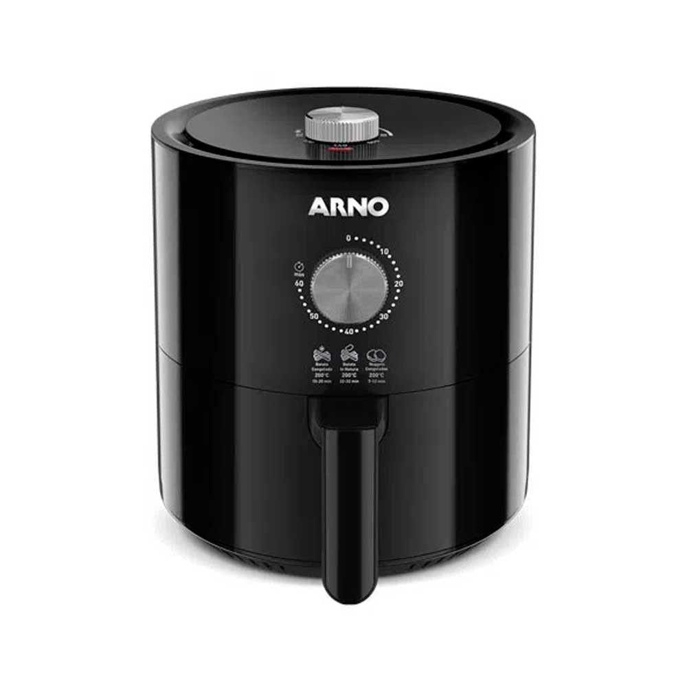 Fritadeira Air Fryer Ultra Ufrp 4,2 Litros Com Tecnologia Hot Air Arno Preto 220v 220v