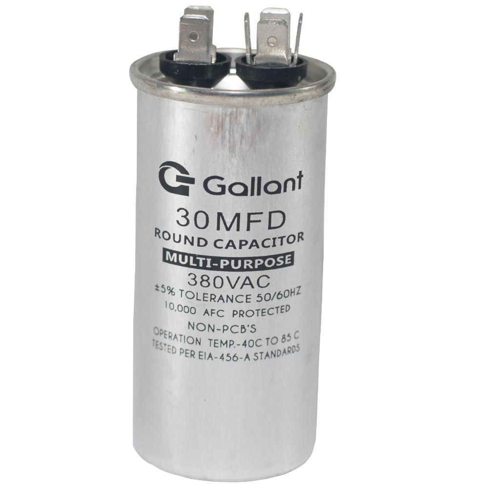 Capacitor CBB65 Gallant 30MF +-5% 380 VAC GCP30S00A-IX380