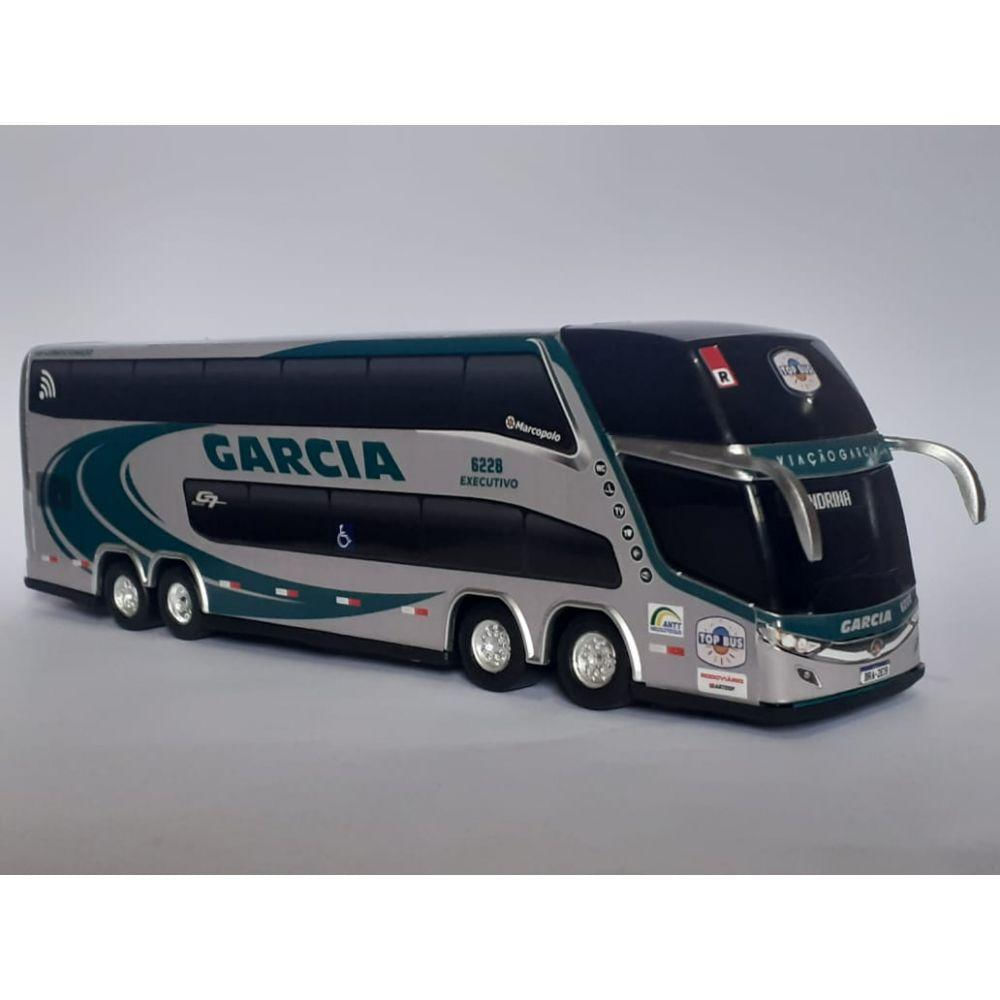 ônibus Miniatura De Brinquedo Garcia 1800dd G7
