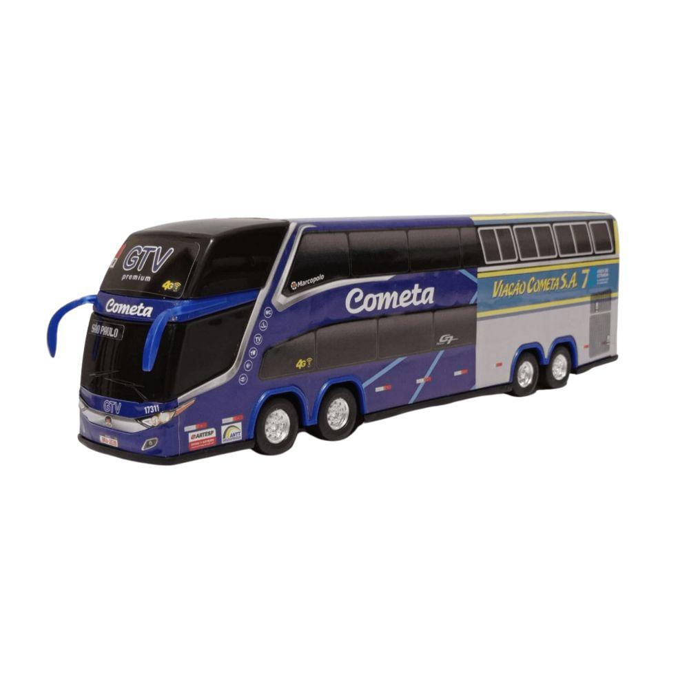 Carrinho Ônibus Em Miniatura Cometa Especial 1800 Dd G7