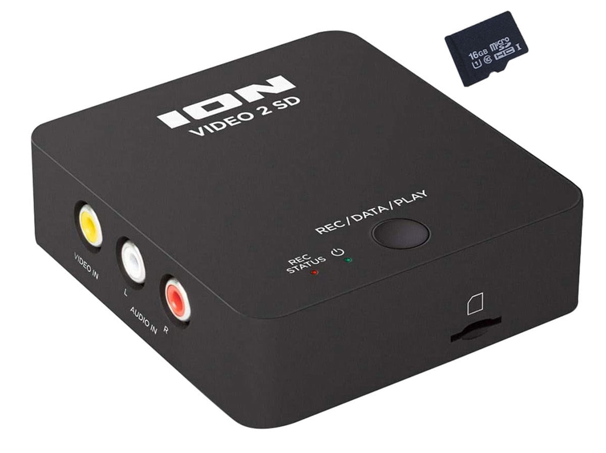 Conversor digital AV para Cartão MicroSD e reprodução HDMI + Cartão 16GB