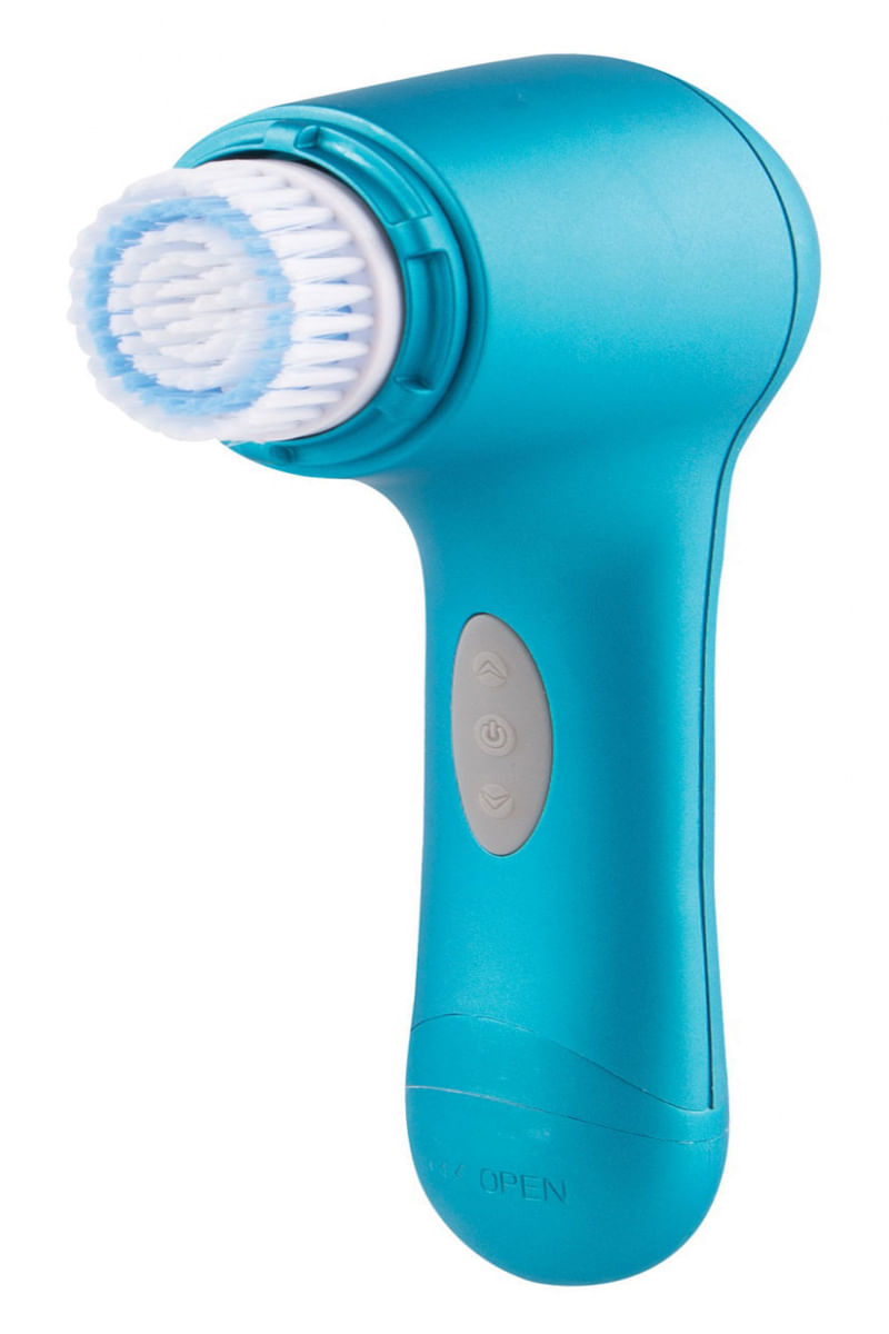 Escova Elétrica Facial Vivitar PG-7000AQUA p/ limpeza de Pele - Azul