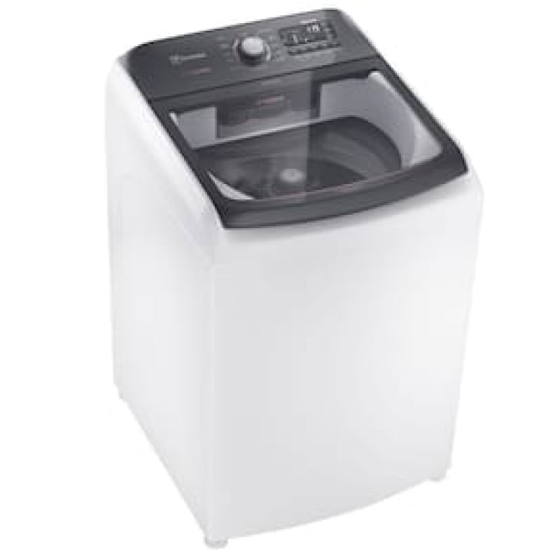 Lavadora de Roupas Electrolux LEC17 Premium Care com Cesto Inox, Jet&amp;Clean e Time Control Branca – 17kg Branco / 110
