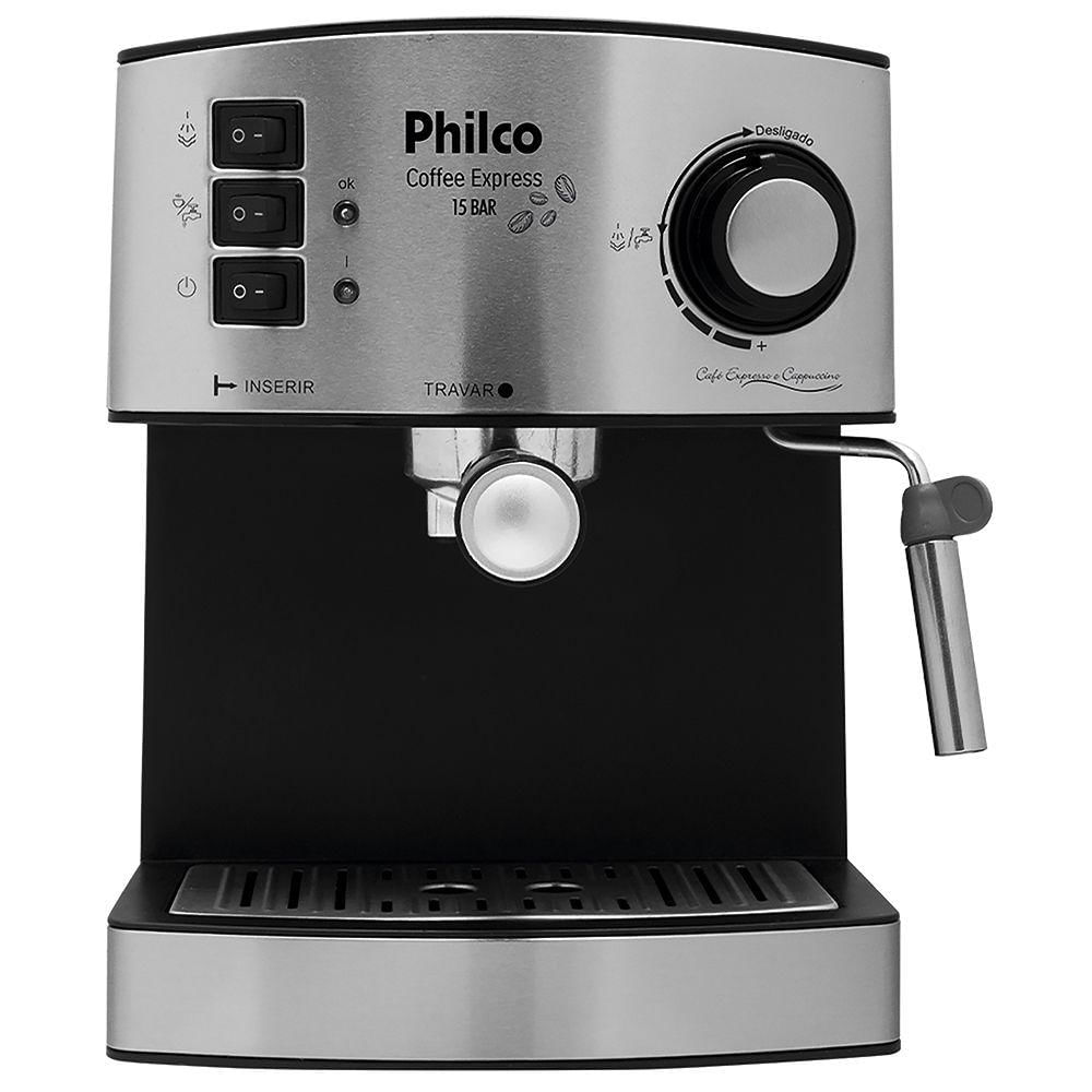 Cafeteira Coffee Express Preto/Prata Philco 220V