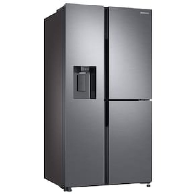 Geladeira Samsung Inverter Frost Free Side By Side RS65R 3 Portas com Tecnologia Exclusiva SpaceMax Inox Look - 602 L Inox / 110