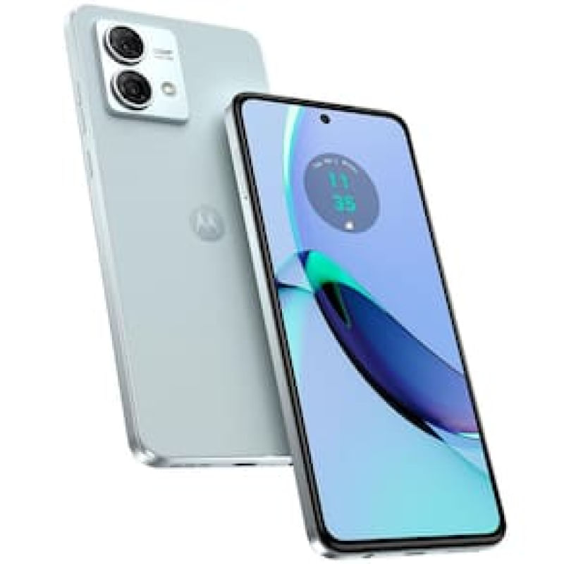 Smartphone Motorola Moto G84 5G Azul - Vegan Leather 256GB, 8GB RAM, Tela de 6.5", Câmera de 50 MP e Processador Snapdragon 695