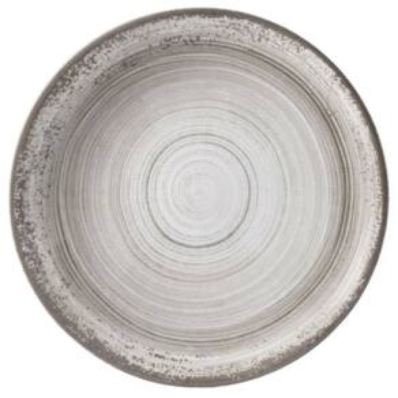 Aparelho de Jantar 16 Peças P.Schmidt Esfera em Porcelana com Bowl e Caneca - Cinza
