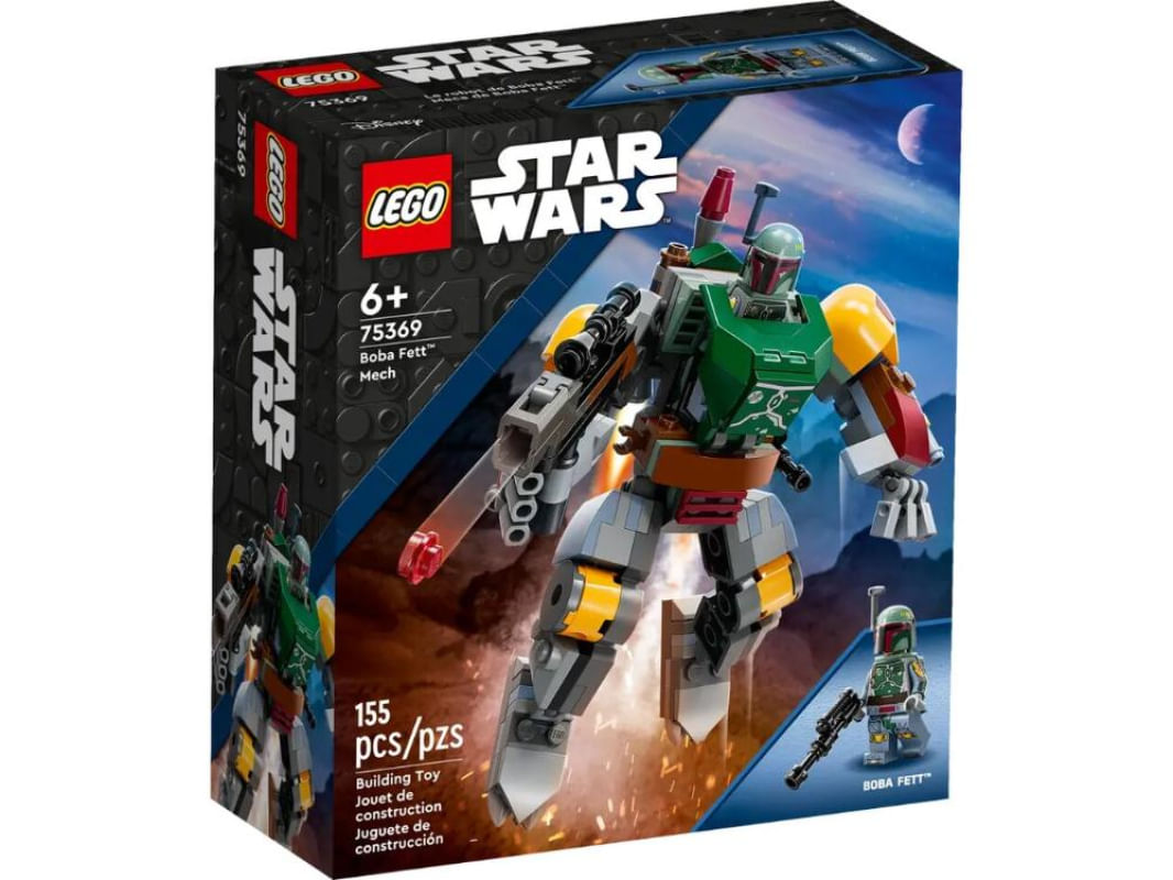 Lego Star Wars Robô do Boba Fett 155 Peças - 75369