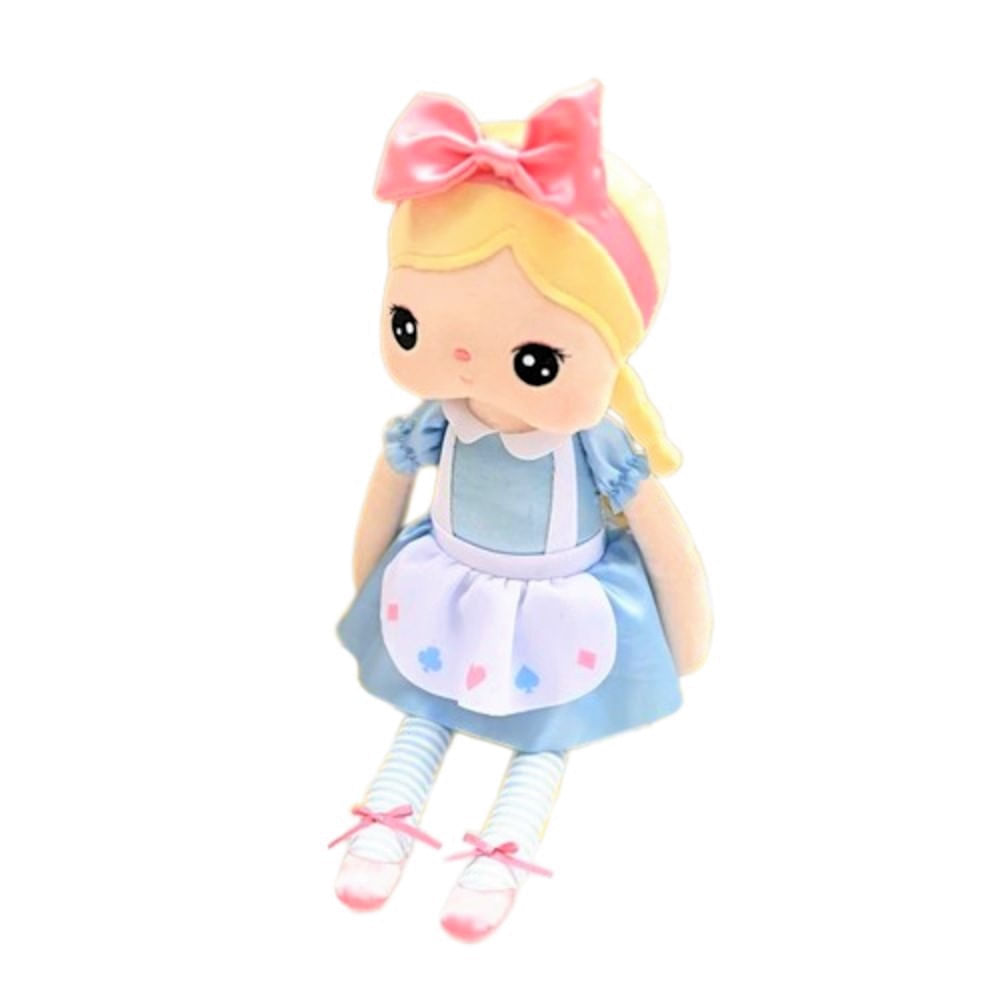 Boneca 40cm Doll Alice no País das Maravilhas Infantil Fofa