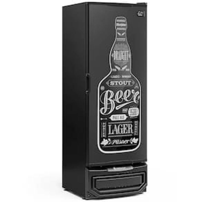 Cervejeira Gelopar GRBA-400 Frost Free Preta – 410 L 220