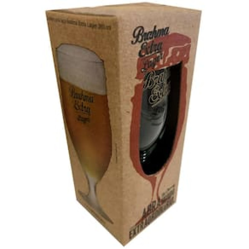 Taça para Cerveja Globimport Brahma Lager 8600515 - 380 ml