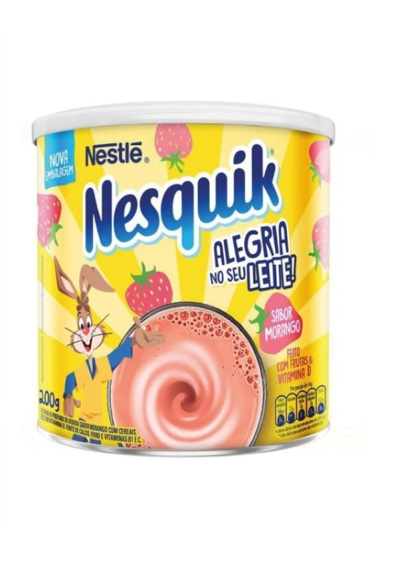 Nestle Nesquik Morango em Pó 200g