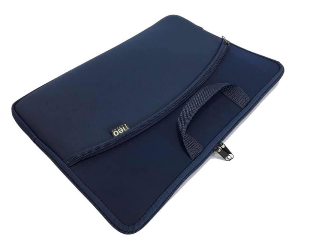 Capa Para Notebooks 15.6 Azul Pasta Neoprene  Alça Case