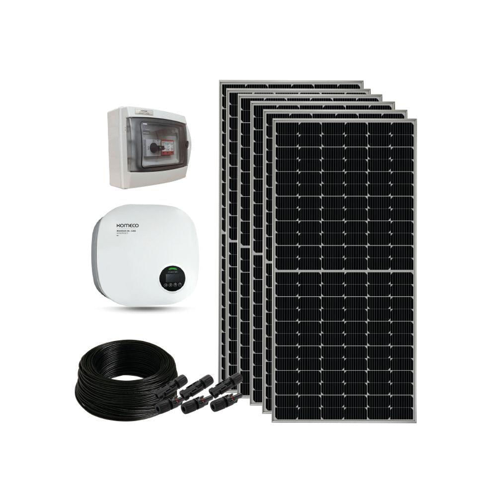 Kit Gerador Fotovoltaico 4,40kw Fibrocimento Madeira Kit Gerador Fotovoltaico 4,40kw 220v Monofasico