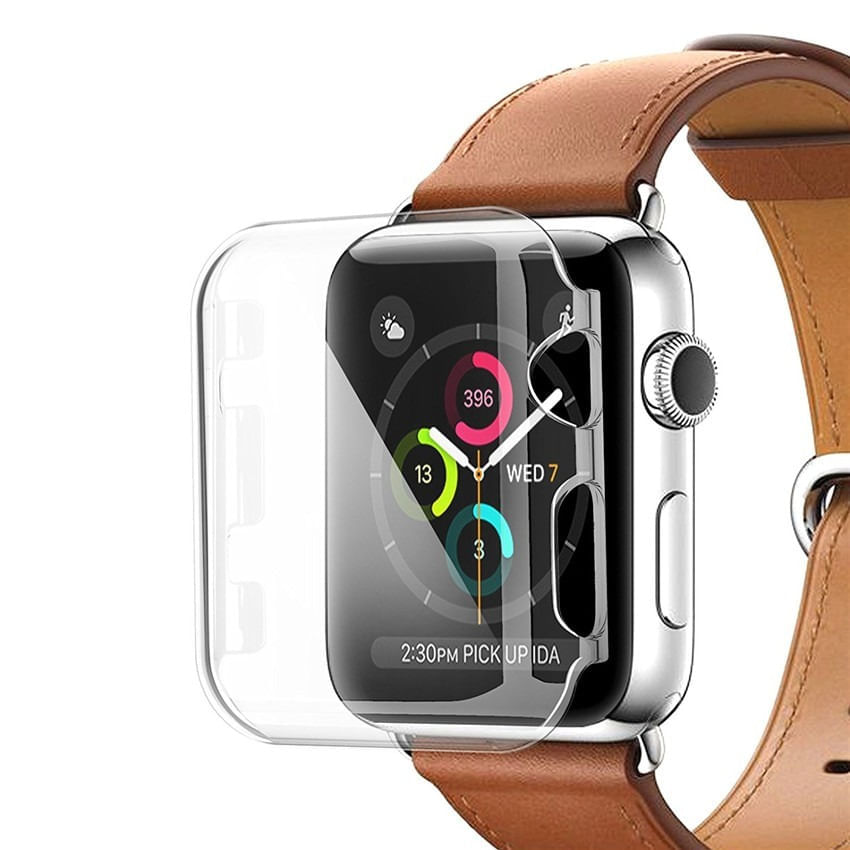 Capa Com Proteção De Tela Case Para Apple Watch 4 44Mm
