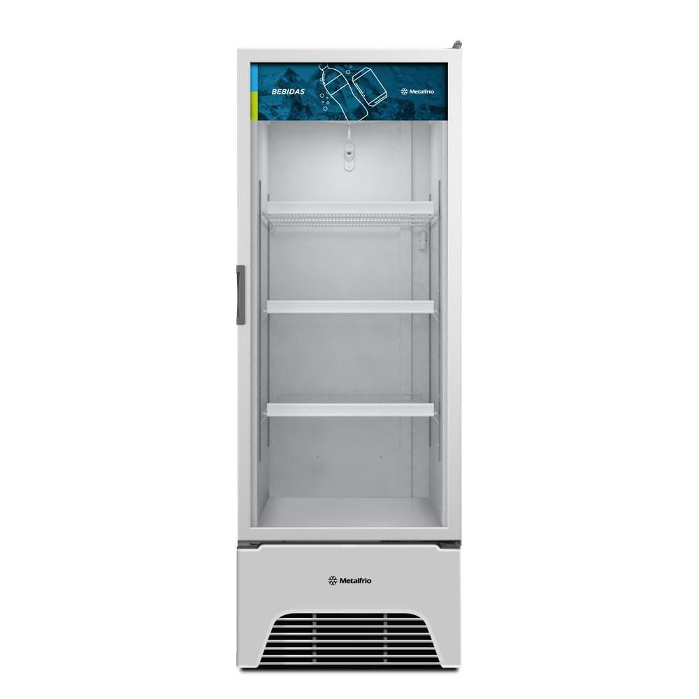 Visa Cooler Refrigerador Expositor De Bebidas Vertical 2 A 8ºc 370l Vb40al 220v Branco - Metalfrio