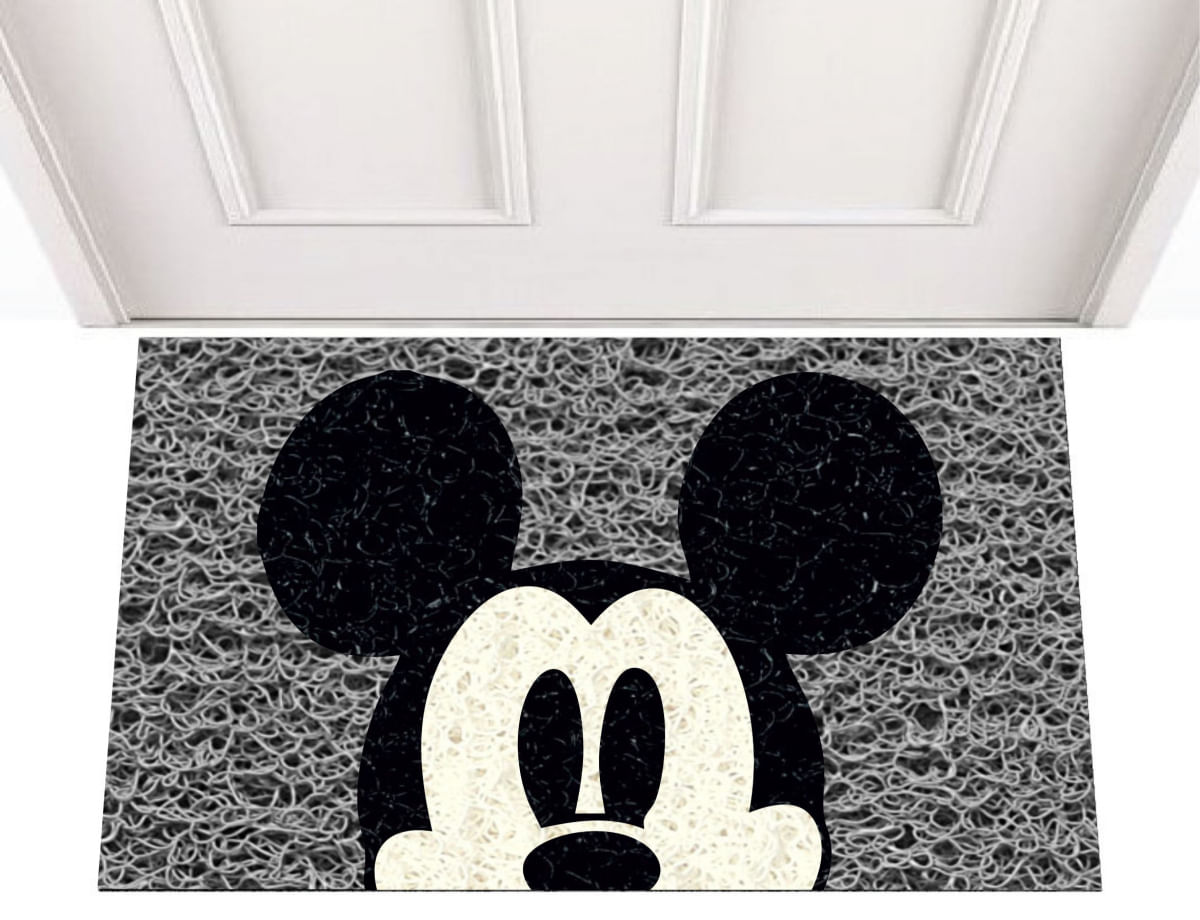 Tapete Divertido Casa dos Capachos Mickey 0,60 x 0,40