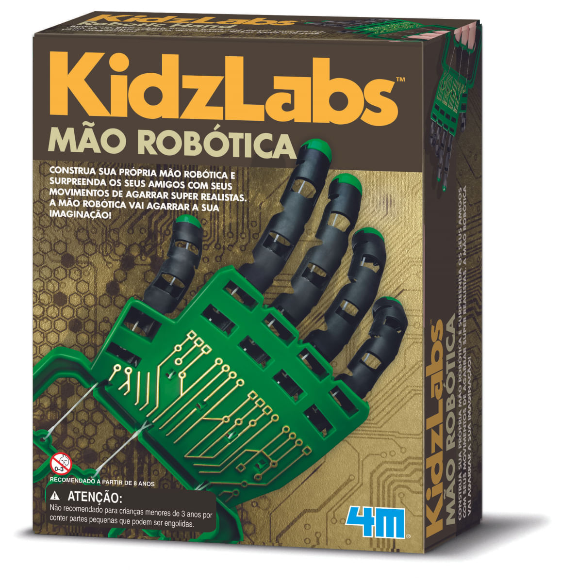 Mão Robótica - Brinquedo Educativo - 4M