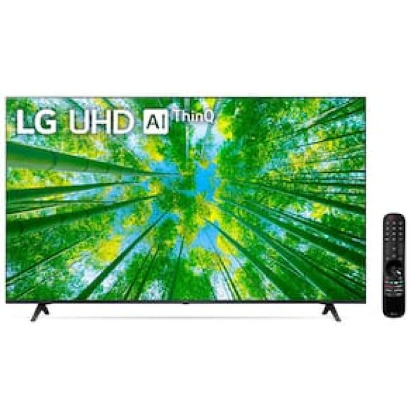 Smart TV 60" LG 4K UHD 60UQ8050 WiFi, Bluetooth, HDR, Nvidia GEFORCE NOW, ThinQ AI, Smart Magic, Google, Alexa