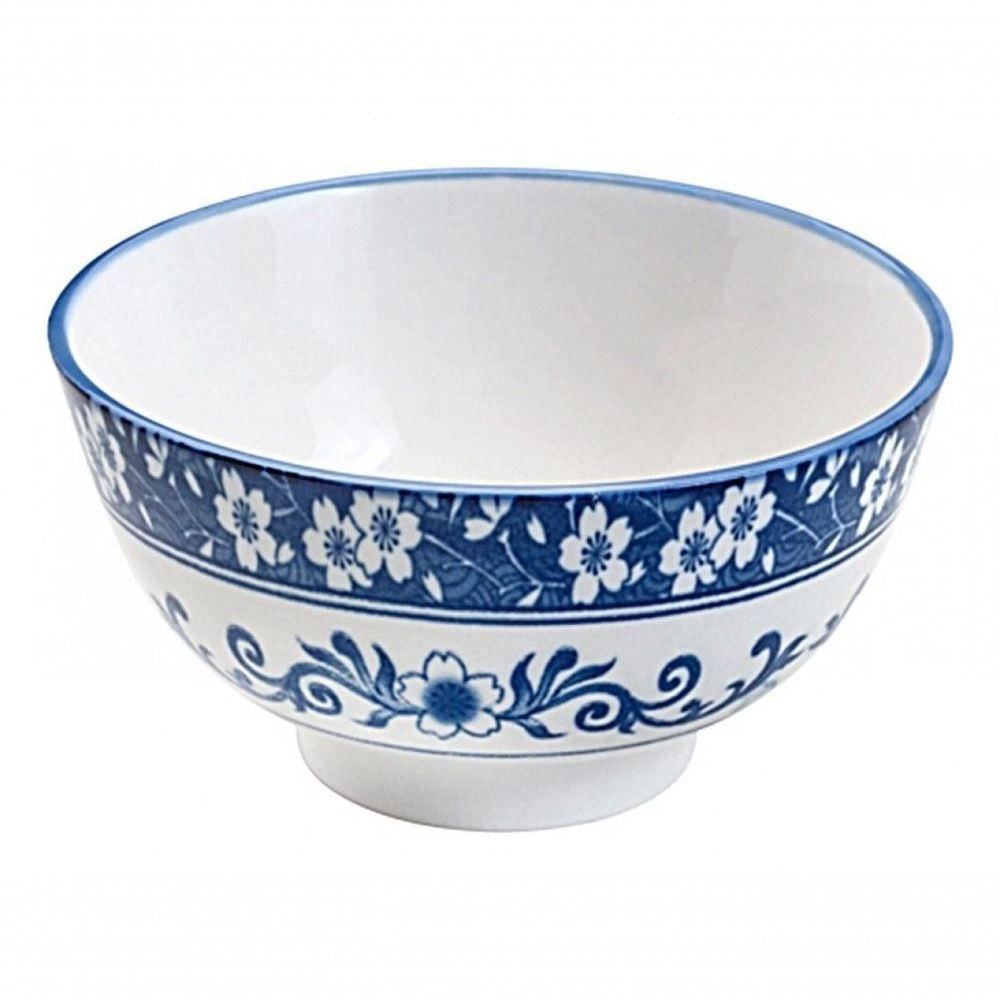 Tigela Bowl Porcelana Blue Garden Grande 350ml